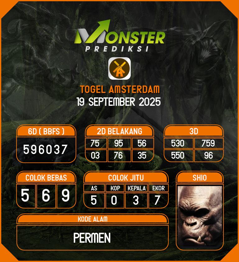 Kode-Monster-Amsterdam-Hari-Jumat-19-September-2025