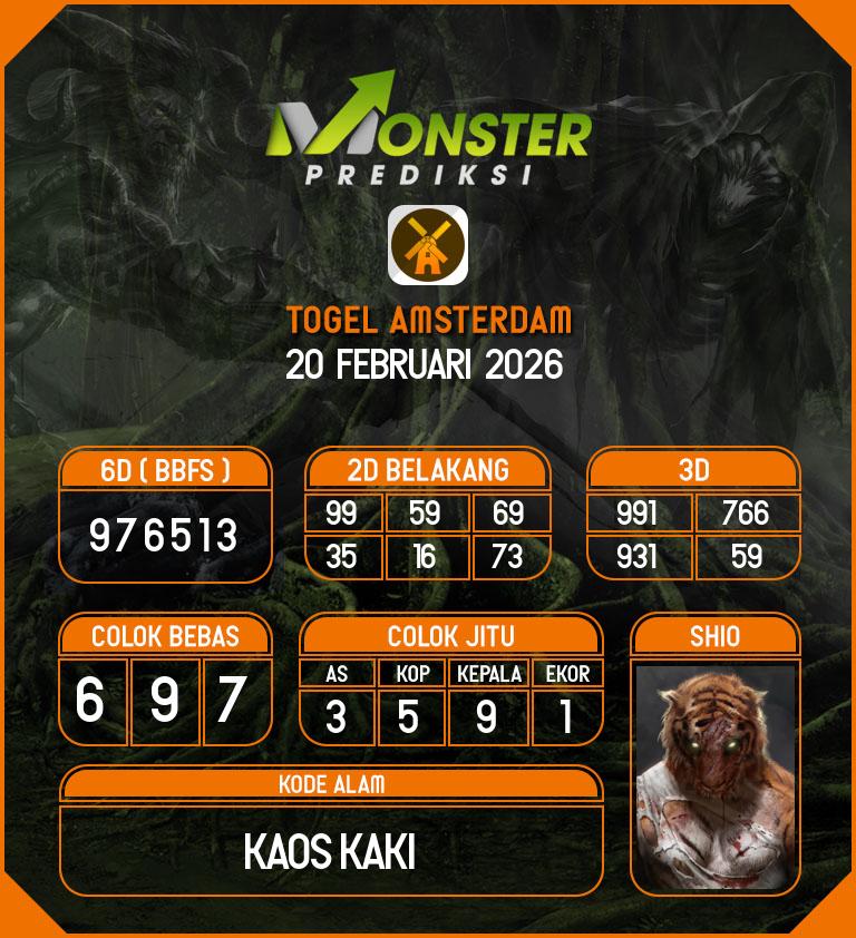 Kode-Monster-Amsterdam-Hari-Jumat-20-Februari-2026