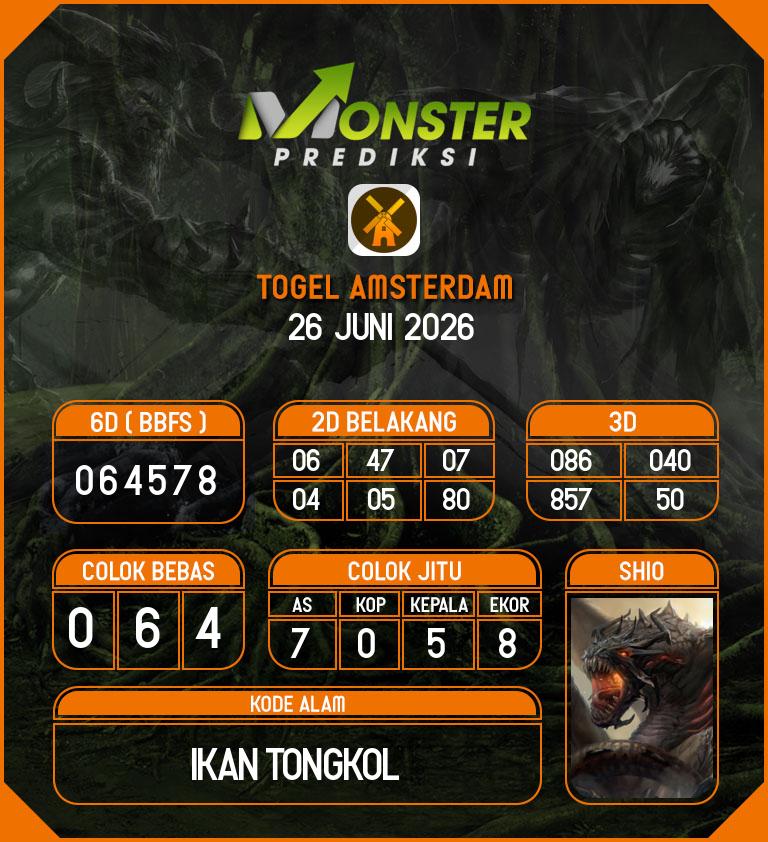 Kode-Monster-Amsterdam-Hari-Jumat-26-Juni-2026