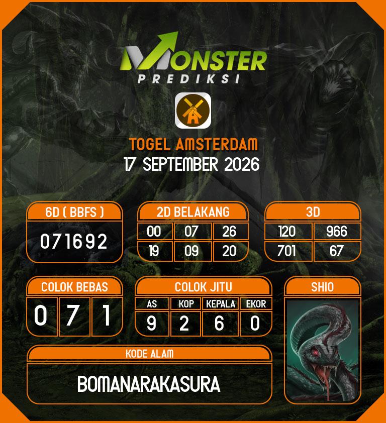 Kode-Monster-Amsterdam-Hari-Kamis-17-September-2026