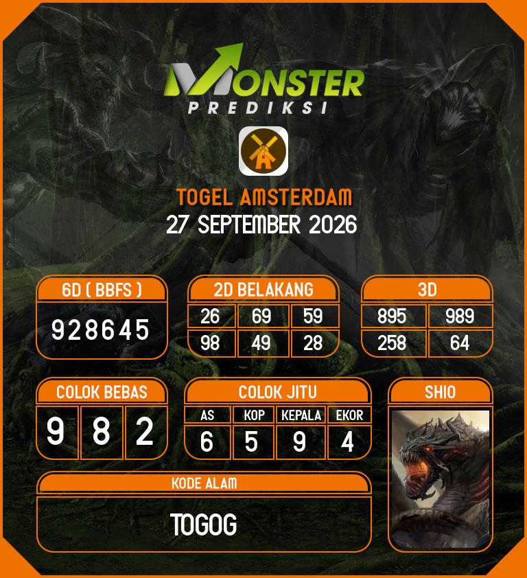 Kode-Monster-Amsterdam-Hari-Minggu-27-September-2026