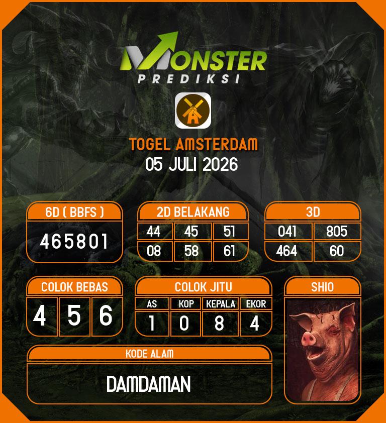 Kode-Monster-Amsterdam-Hari-Minggu-5-Juli-2026