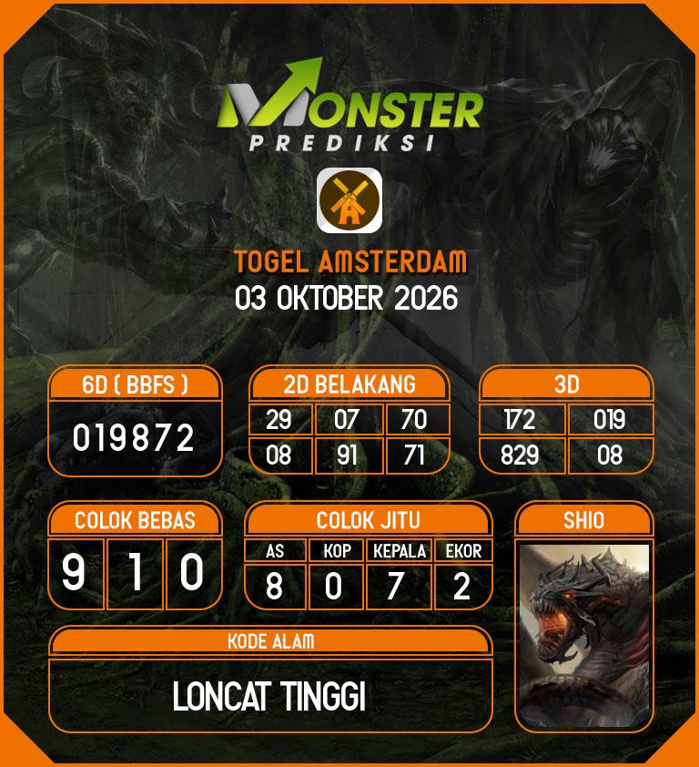 Kode-Monster-Amsterdam-Hari-Sabtu-3-Oktober-2026