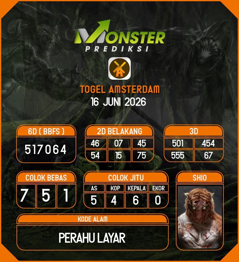Kode-Monster-Amsterdam-Hari-Selasa-16-Juni-2026