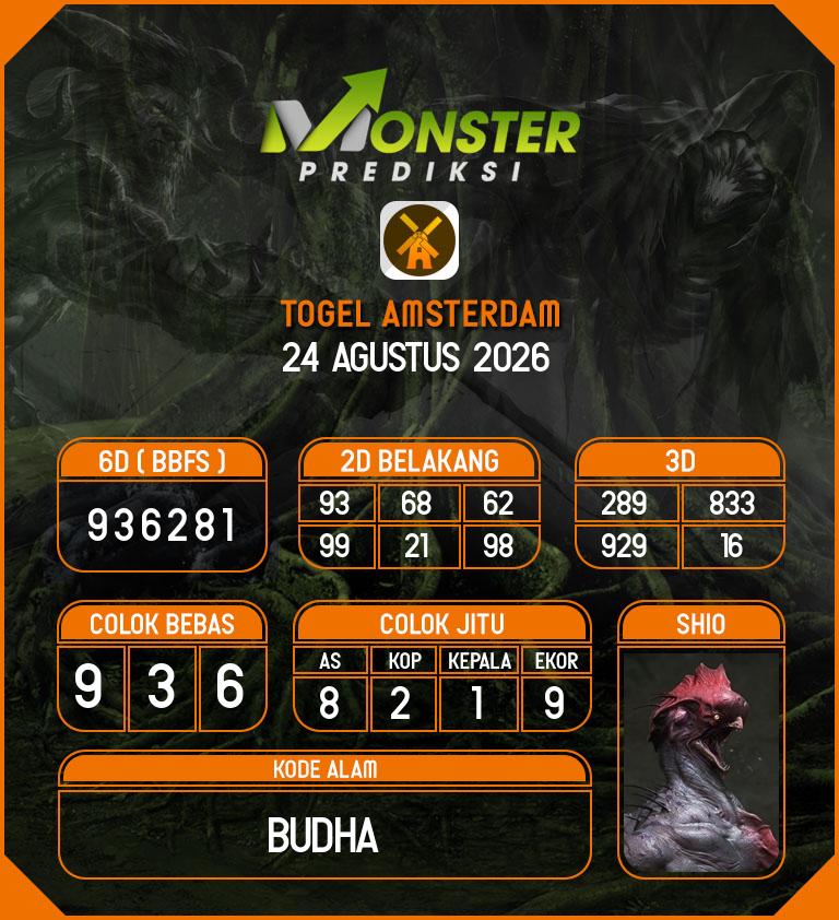 Kode-Monster-Amsterdam-Hari-Senin-24-Agustus-2026