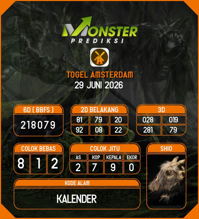 Kode-Monster-Amsterdam-Hari-Senin-29-Juni-2026
