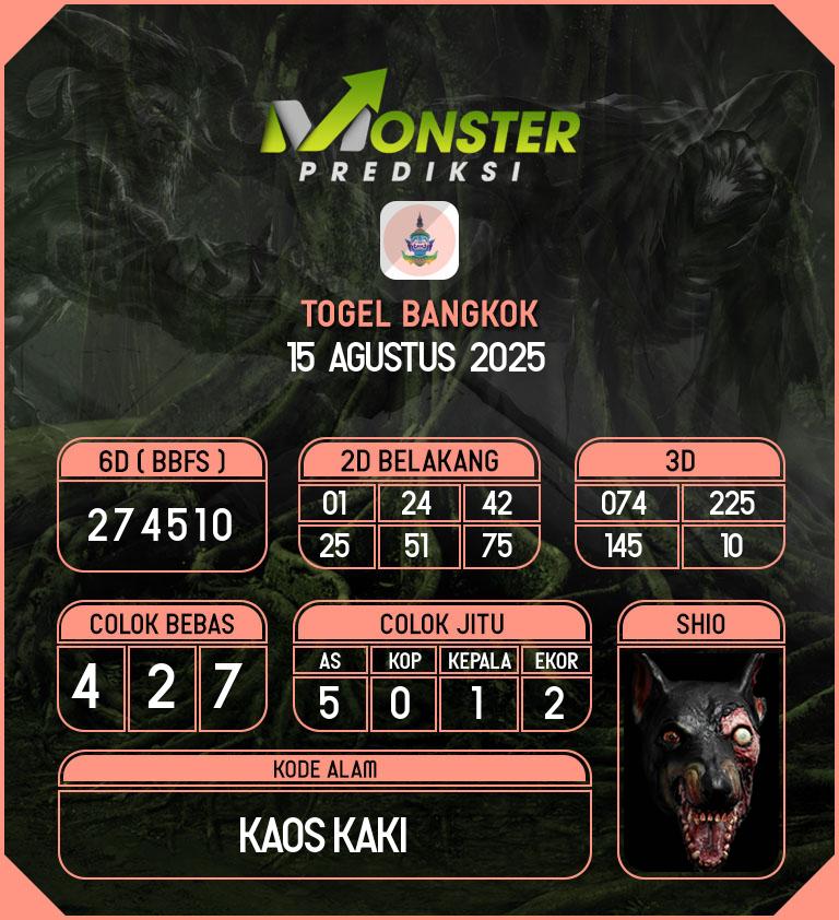 Kode-Monster-Bangkok-Hari-Jumat-15-Agustus-2025