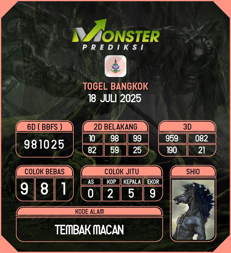 Kode-Monster-Bangkok-Hari-Jumat-18-Juli-2025
