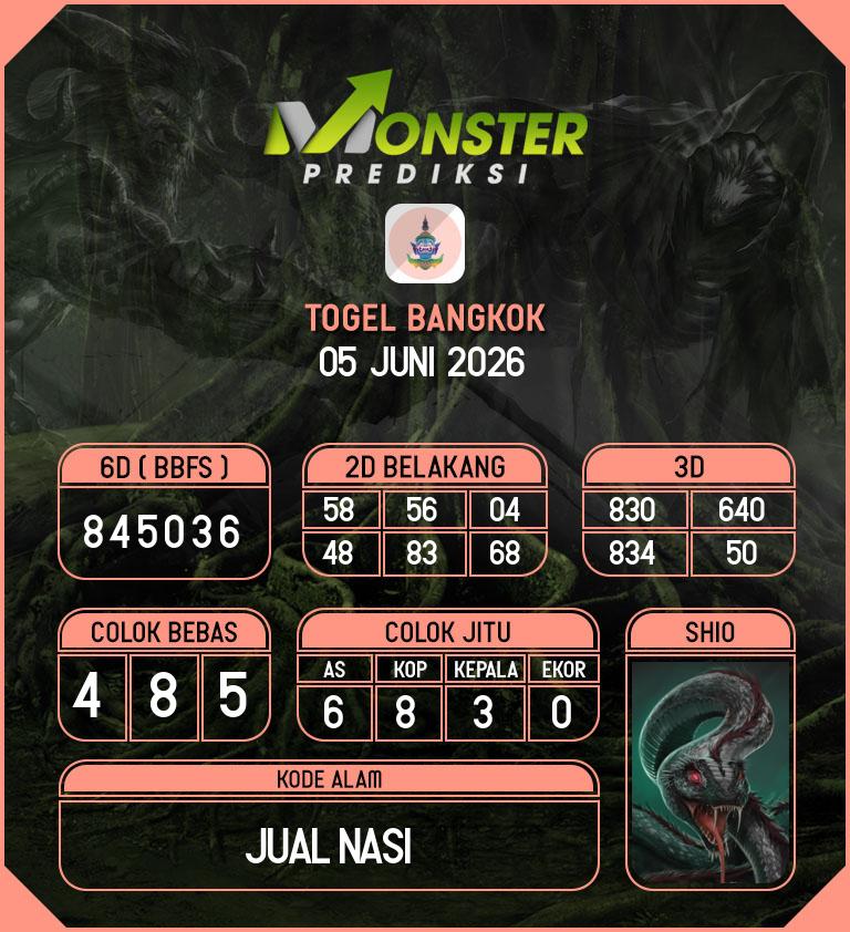 Kode-Monster-Bangkok-Hari-Jumat-5-Juni-2026