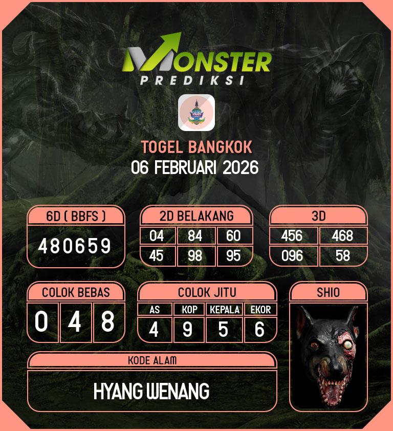 Kode-Monster-Bangkok-Hari-Jumat-6-Februari-2026