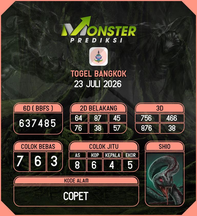 Kode-Monster-Bangkok-Hari-Kamis-23-Juli-2026