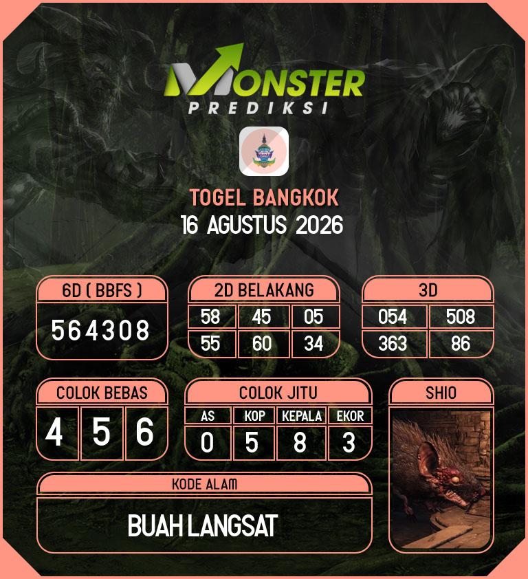Kode-Monster-Bangkok-Hari-Minggu-16-Agustus-2026