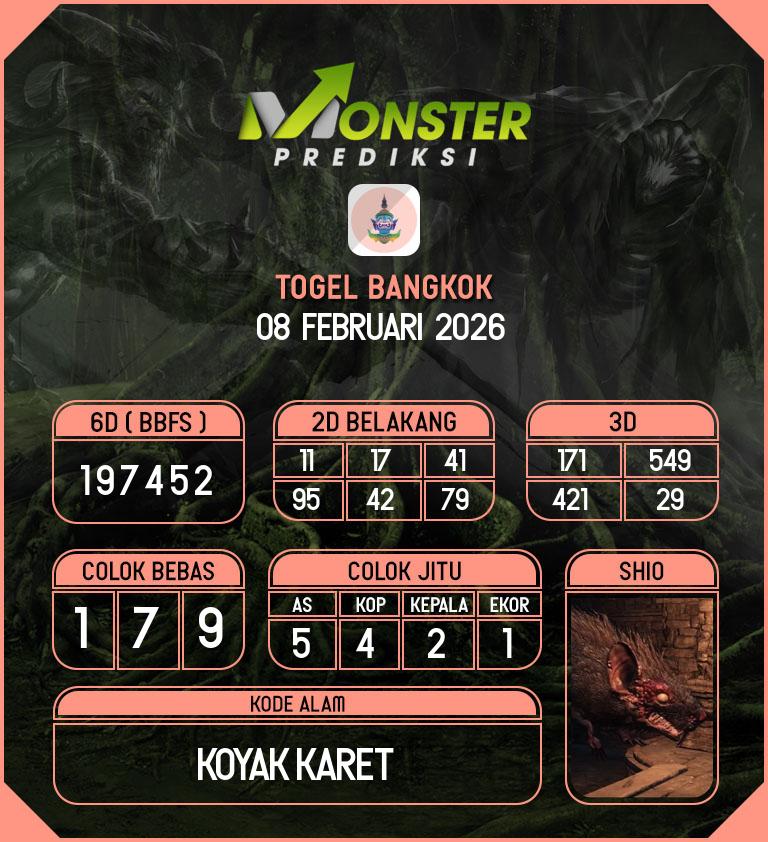 Kode-Monster-Bangkok-Hari-Minggu-8-Februari-2026