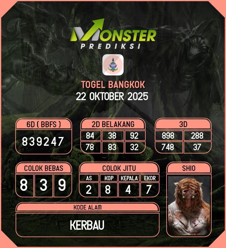 Kode-Monster-Bangkok-Hari-Rabu-22-Oktober-2025