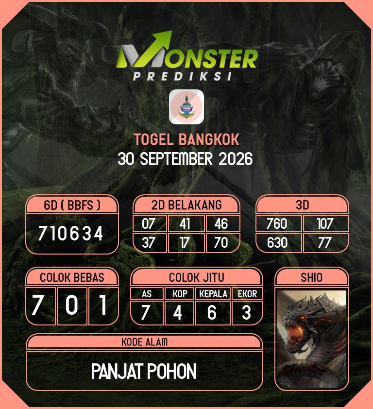 Kode-Monster-Bangkok-Hari-Rabu-30-September-2026