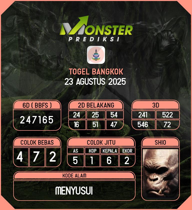Kode-Monster-Bangkok-Hari-Sabtu-23-Agustus-2025