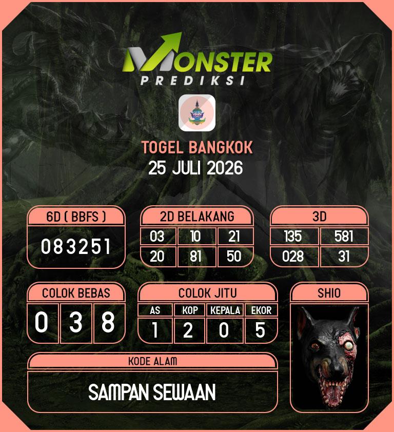 Kode-Monster-Bangkok-Hari-Sabtu-25-Juli-2026