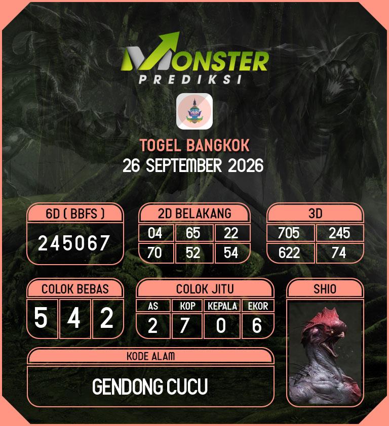 Kode-Monster-Bangkok-Hari-Sabtu-26-September-2026