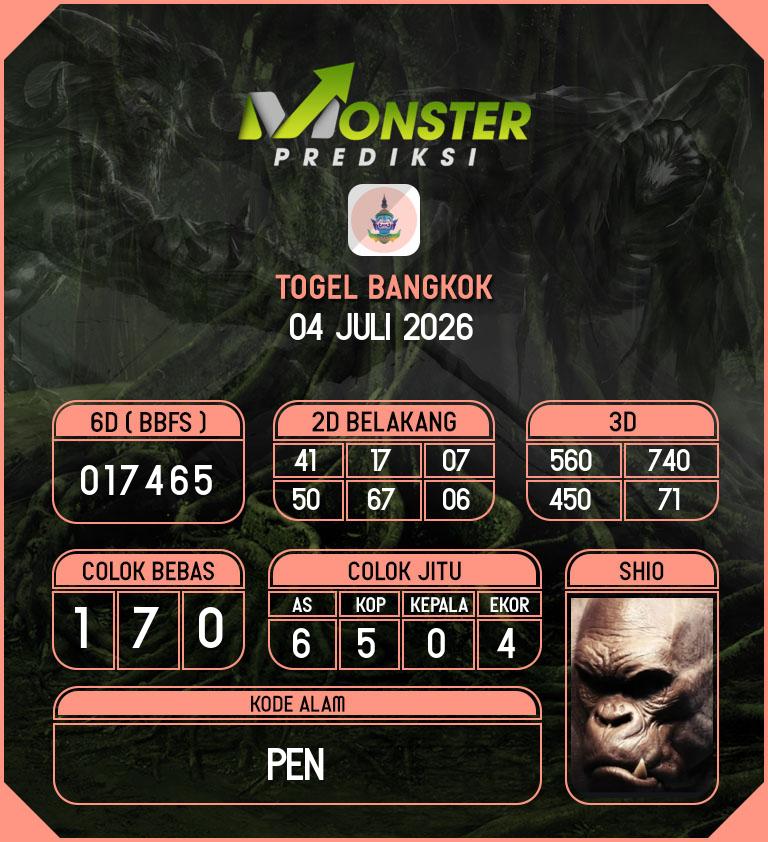 Kode-Monster-Bangkok-Hari-Sabtu-4-Juli-2026