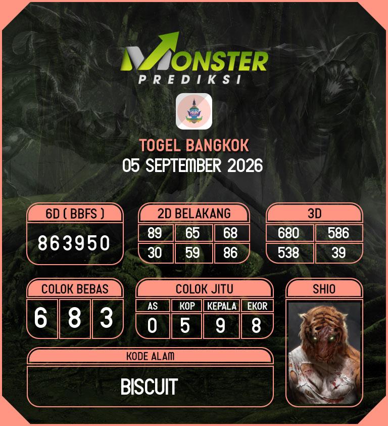 Kode-Monster-Bangkok-Hari-Sabtu-5-September-2026