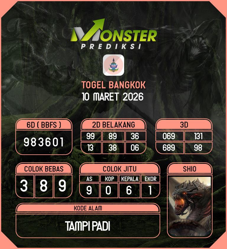 Kode-Monster-Bangkok-Hari-Selasa-10-Maret-2026