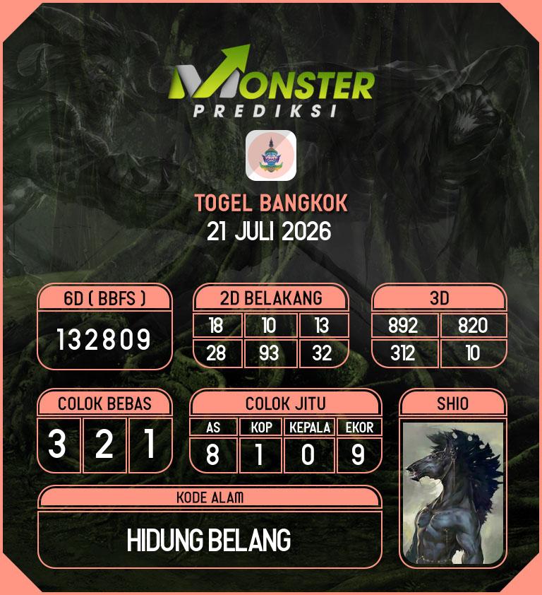 Kode-Monster-Bangkok-Hari-Selasa-21-Juli-2026