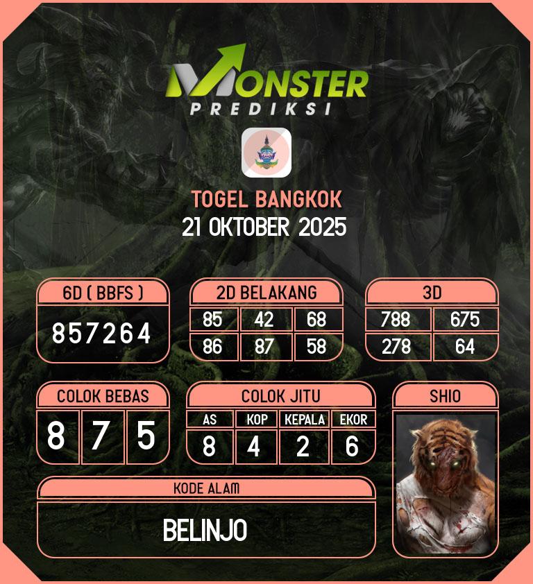 Kode-Monster-Bangkok-Hari-Selasa-21-Oktober-2025