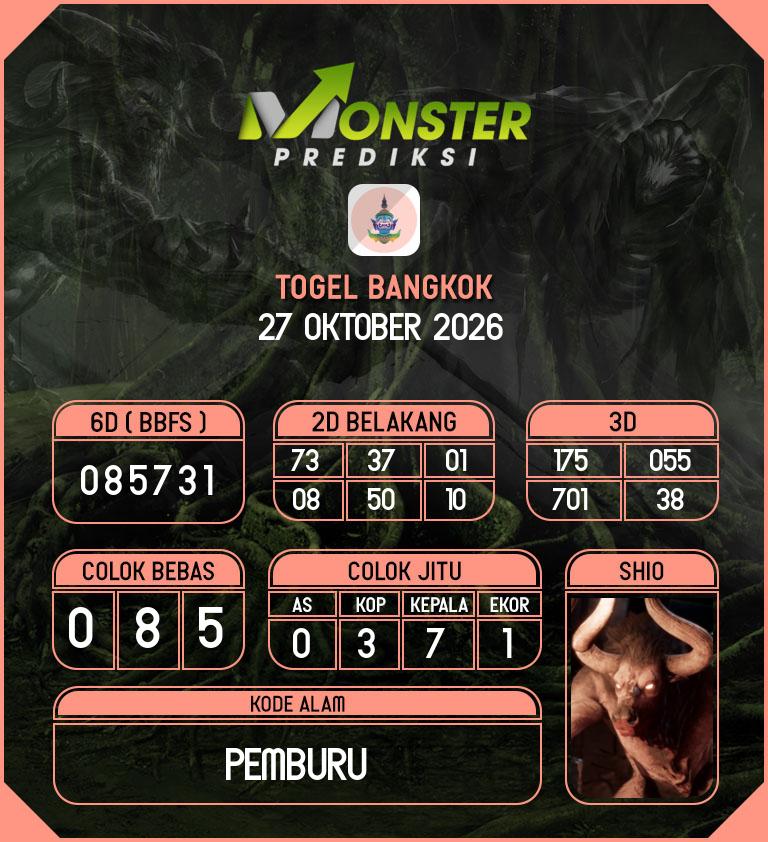 Kode-Monster-Bangkok-Hari-Selasa-27-Oktober-2026