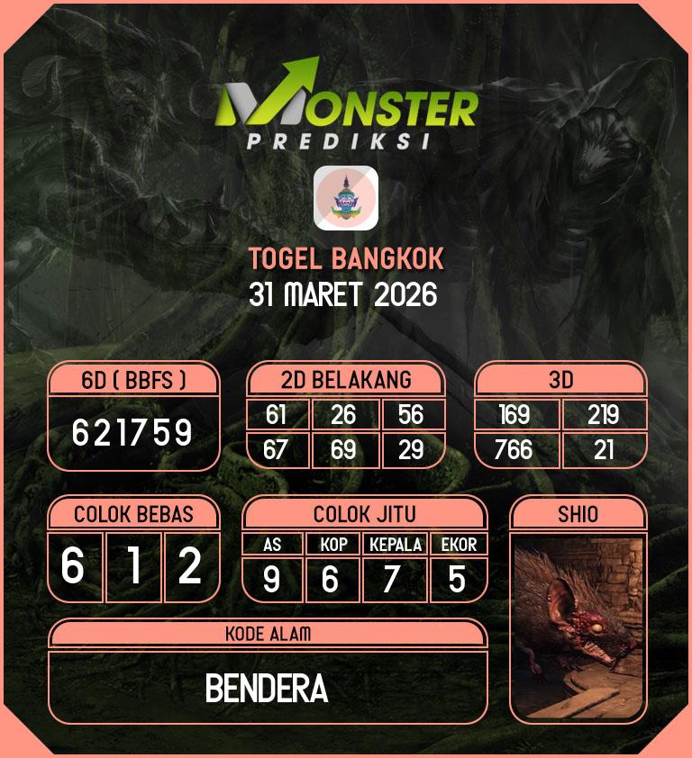 Kode-Monster-Bangkok-Hari-Selasa-31-Maret-2026