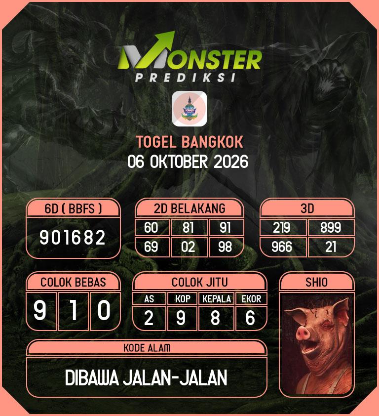Kode-Monster-Bangkok-Hari-Selasa-6-Oktober-2026
