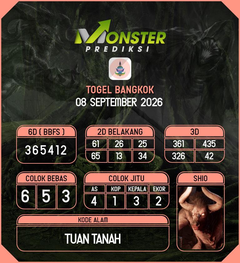 Kode-Monster-Bangkok-Hari-Selasa-8-September-2026