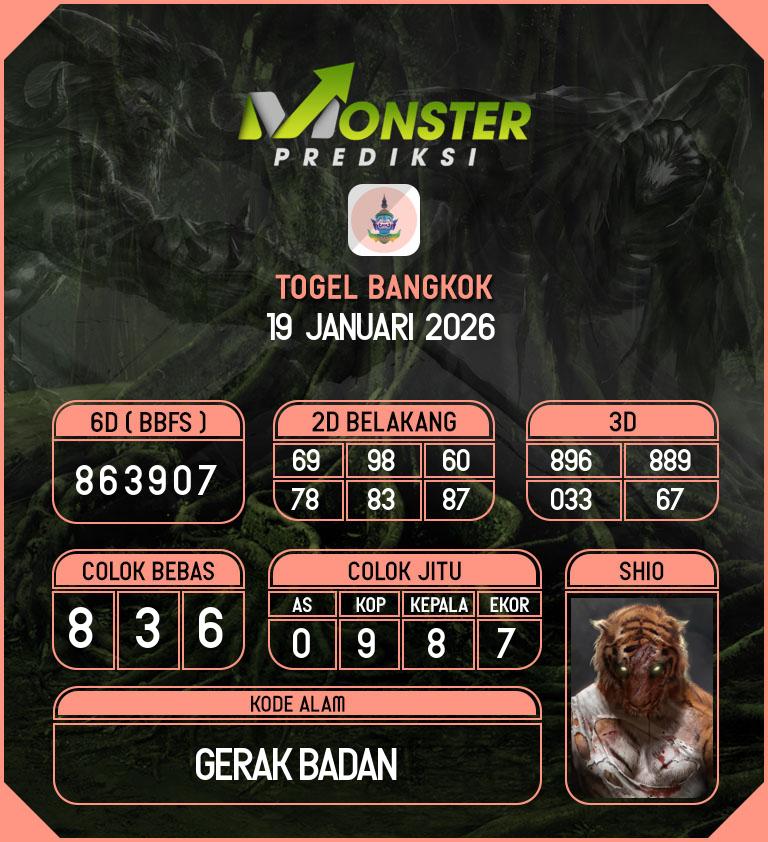 Kode-Monster-Bangkok-Hari-Senin-19-Januari-2026