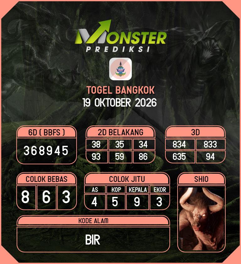 Kode-Monster-Bangkok-Hari-Senin-19-Oktober-2026