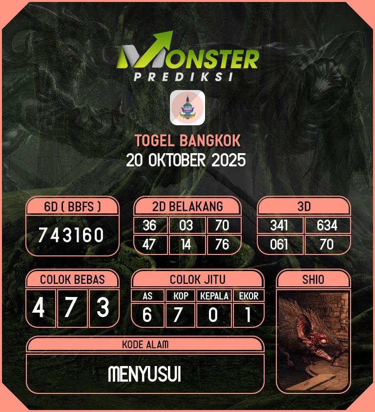 Kode-Monster-Bangkok-Hari-Senin-20-Oktober-2025