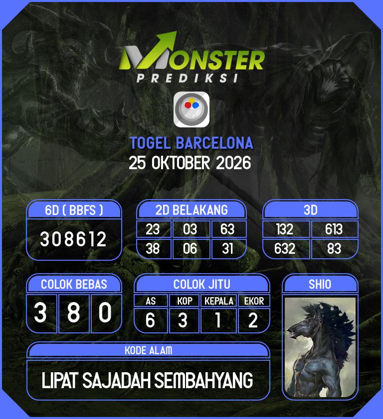 Kode-Monster-Barcelona-Hari-Minggu-25-Oktober-2026