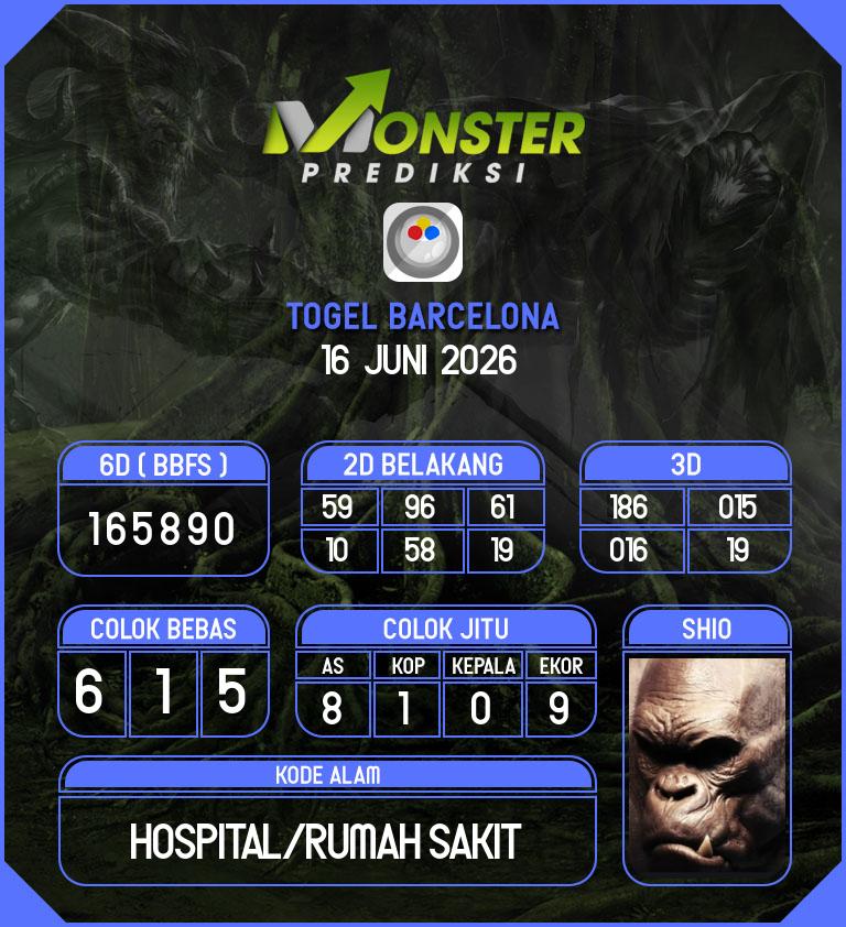 Kode-Monster-Barcelona-Hari-Selasa-16-Juni-2026