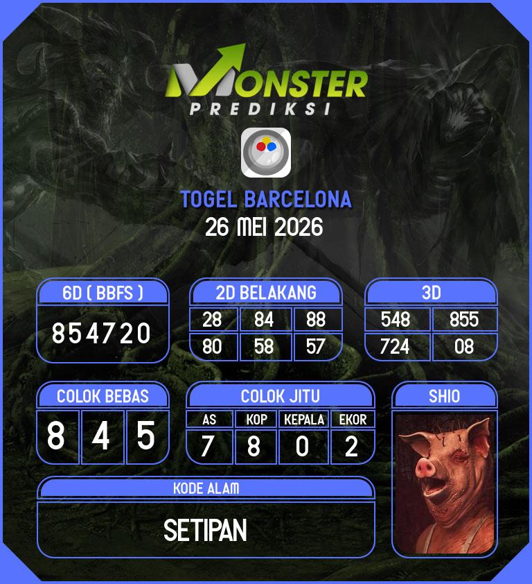 Kode-Monster-Barcelona-Hari-Selasa-26-Mei-2026