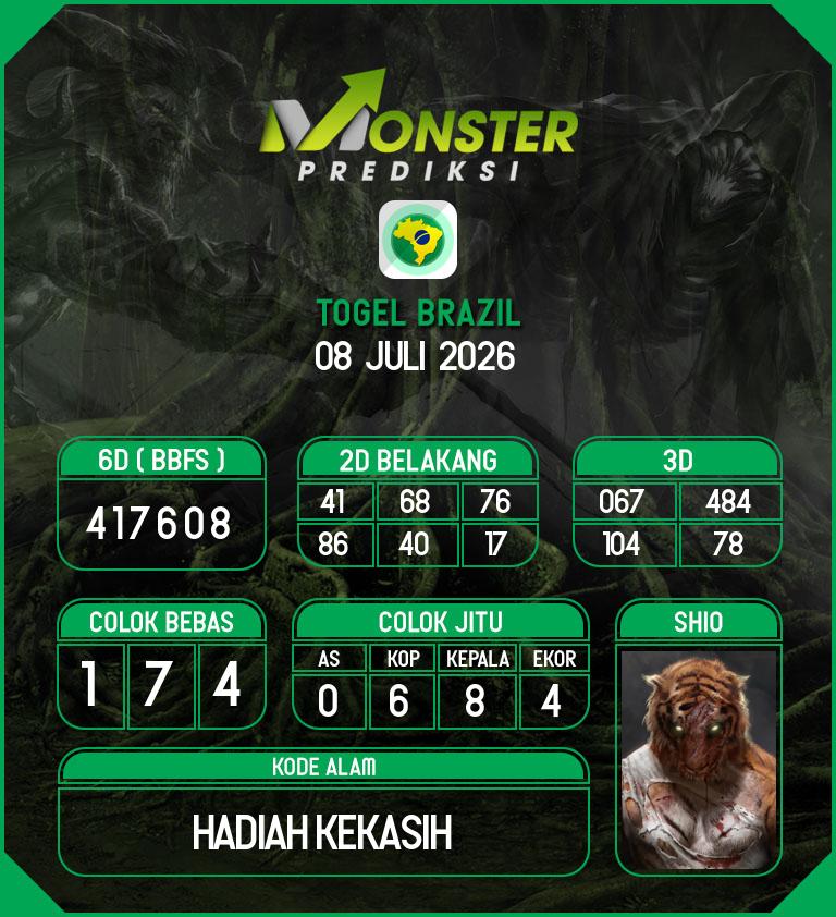 Kode-Monster-Brazil-Hari-Rabu-8-Juli-2026