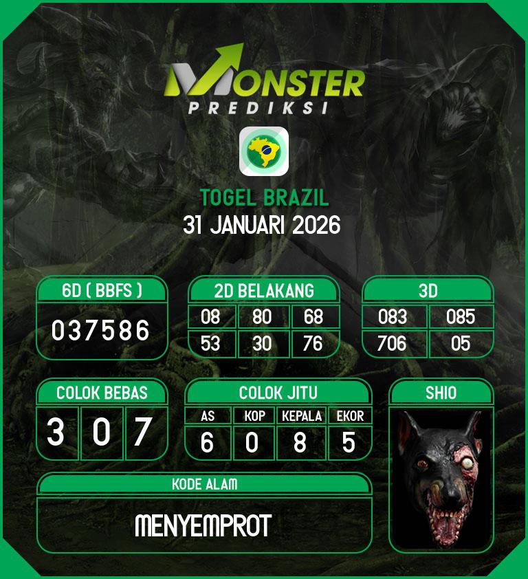 Kode-Monster-Brazil-Hari-Sabtu-31-Januari-2026