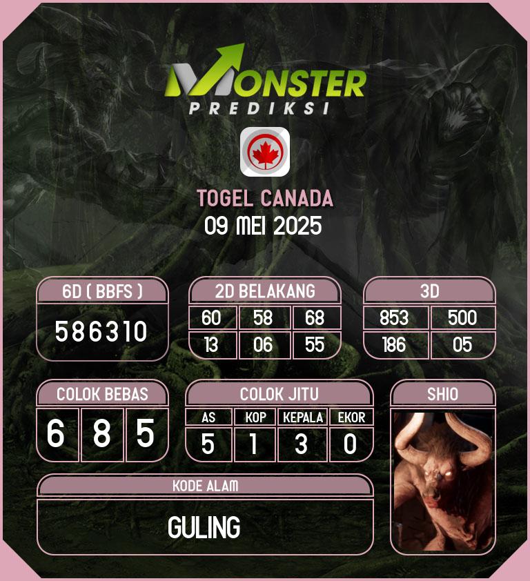 Kode-Monster-Canada-Hari-Jumat-9-Mei-2025