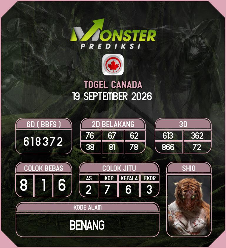 Kode-Monster-Canada-Hari-Sabtu-19-September-2026