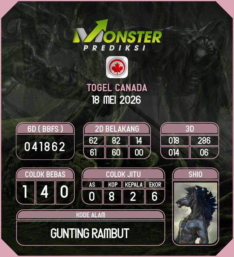 Kode-Monster-Canada-Hari-Senin-18-Mei-2026