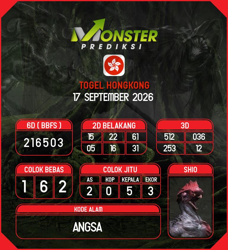 Kode-Monster-HK-Hari-Kamis-17-September-2026