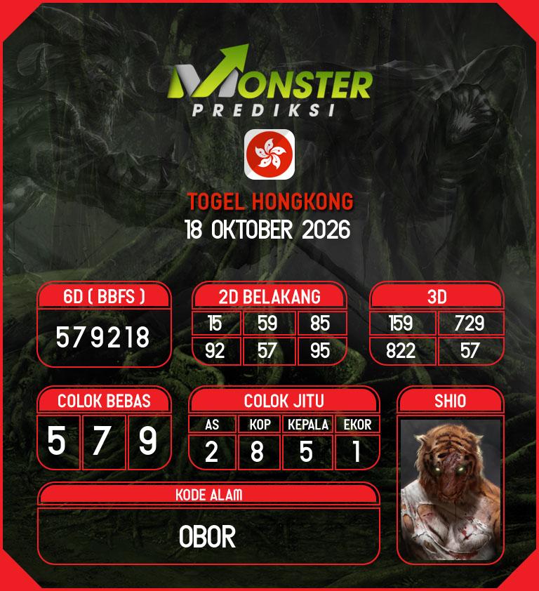 Kode-Monster-HK-Hari-Minggu-18-Oktober-2026