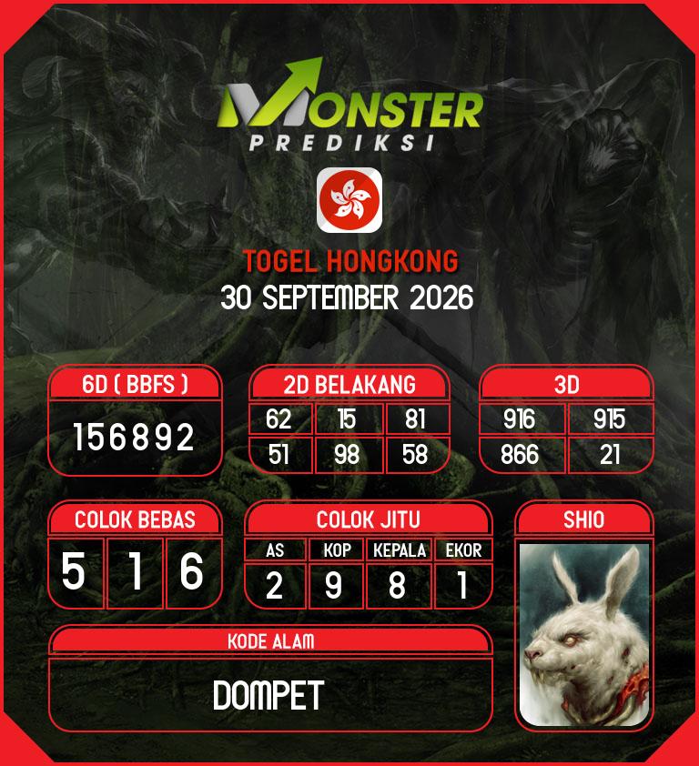 Kode-Monster-HK-Hari-Rabu-30-September-2026