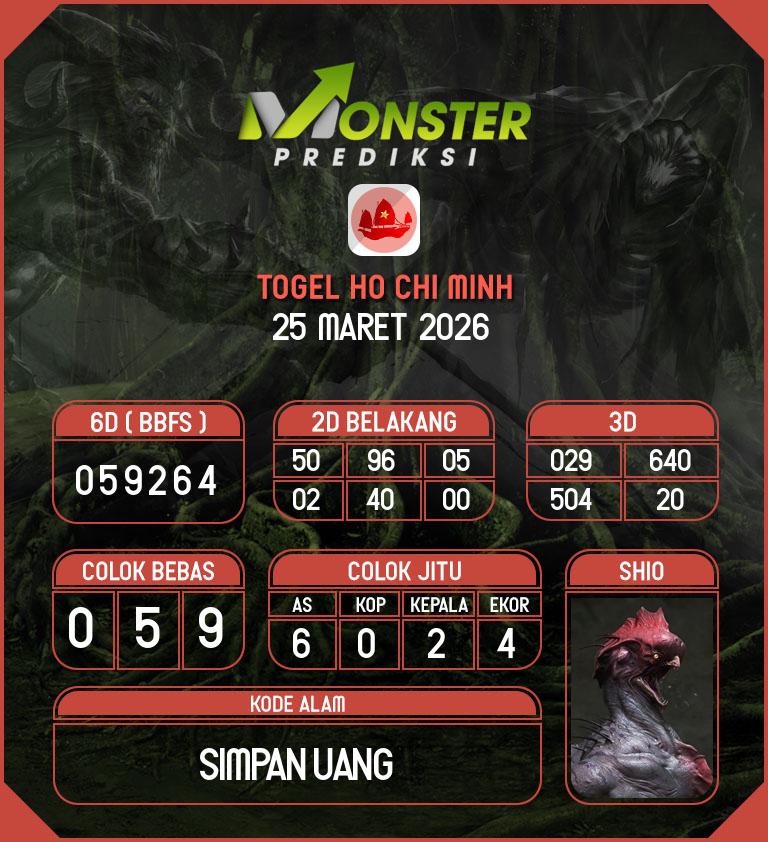 Kode-Monster-Ho-Chi-Minh-Hari-Rabu-25-Maret-2026