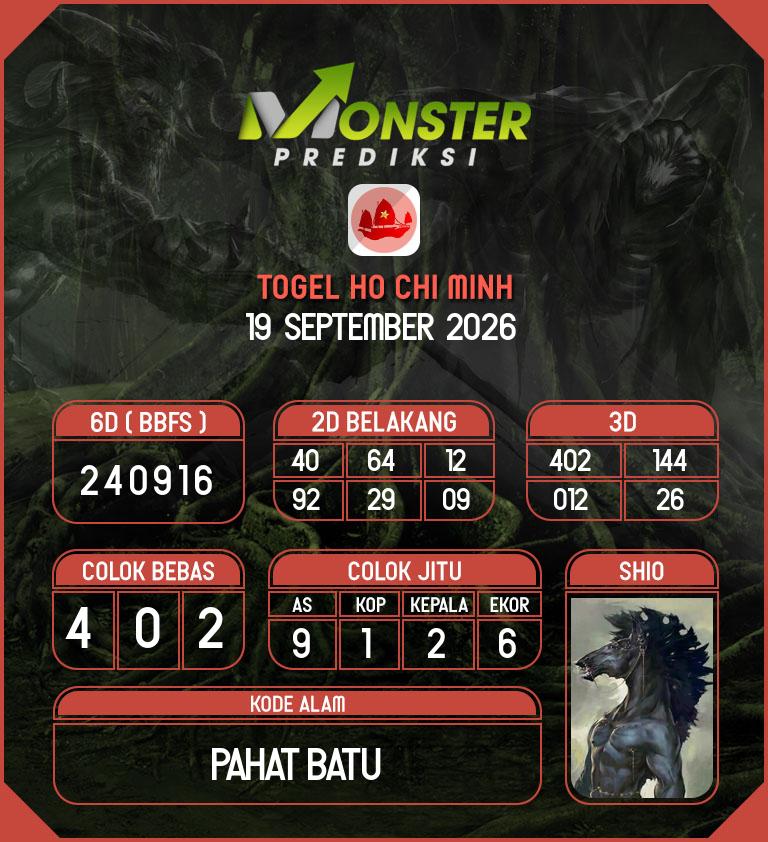 Kode-Monster-Ho-Chi-Minh-Hari-Sabtu-19-September-2026
