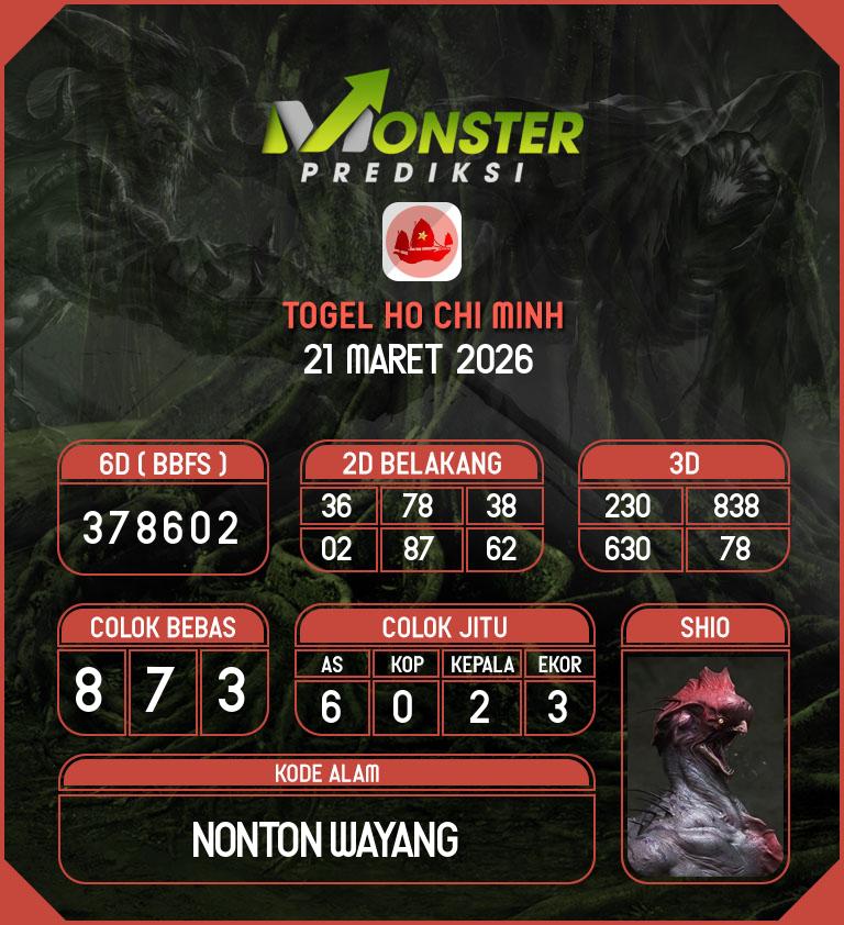 Kode-Monster-Ho-Chi-Minh-Hari-Sabtu-21-Maret-2026