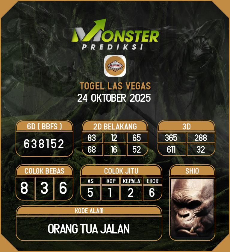 Kode-Monster-Las-Vegas-Hari-Jumat-24-Oktober-2025