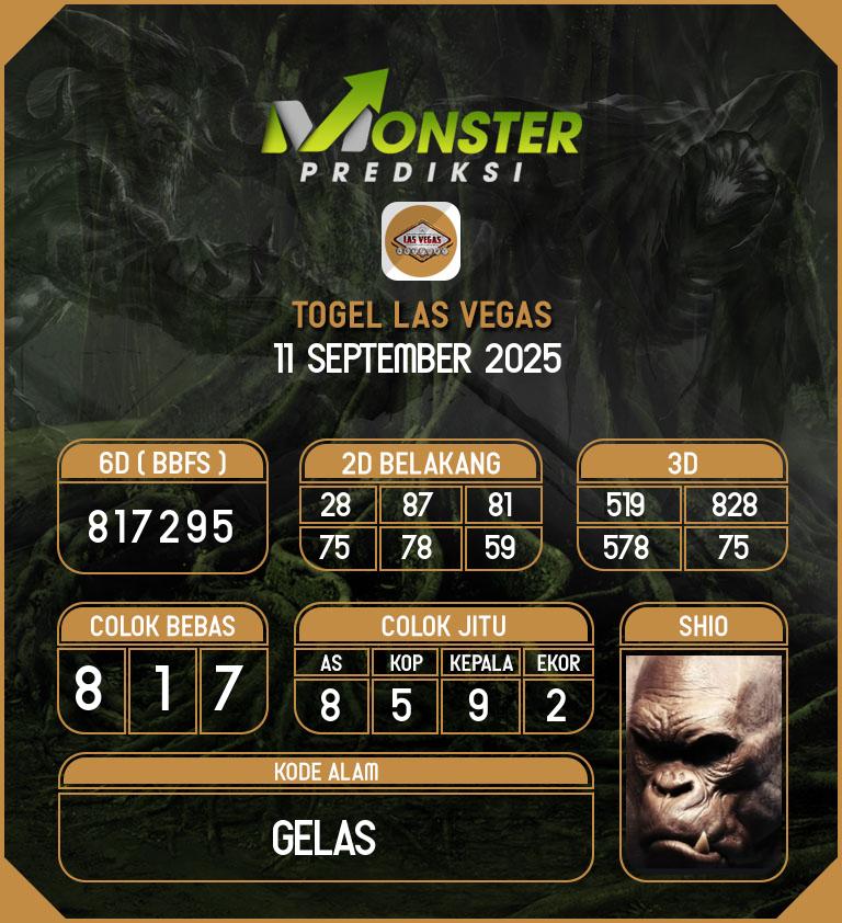 Kode-Monster-Las-Vegas-Hari-Kamis-11-September-2025